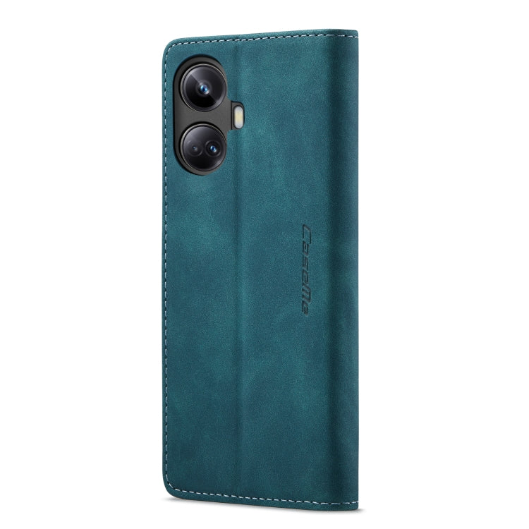 For Realme 10 Pro+ CaseMe 013 Multifunctional Horizontal Flip Leather Phone Case(Blue) - Realme Cases by CaseMe | Online Shopping UK | buy2fix