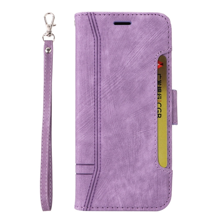 For iPhone 16 Pro Max BETOPNICE Dual-side Buckle Leather Phone Case(Purple) - iPhone 16 Pro Max Cases by BETOPNICE | Online Shopping UK | buy2fix