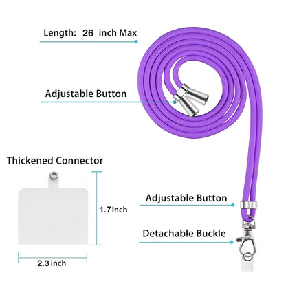 For Google Pixel 9 / 9 Pro Electroplating Marble Dual-side IMD Phone Case with Lanyard(Purple 001) - Google Cases by buy2fix | Online Shopping UK | buy2fix