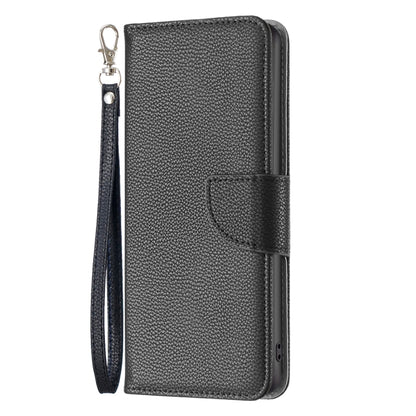 For iPhone 16 Pro Litchi Texture Pure Color Flip Leather Phone Case(Black) - iPhone 16 Pro Cases by buy2fix | Online Shopping UK | buy2fix