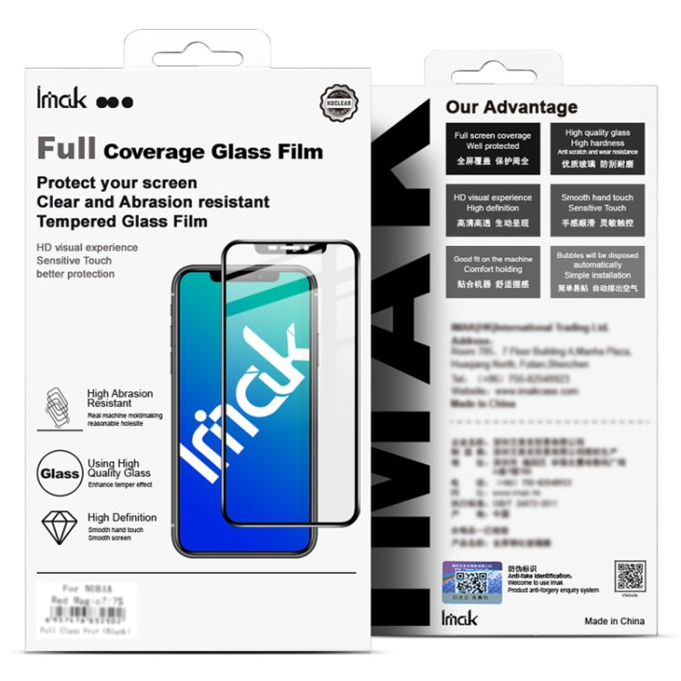 For Xiaomi Redmi 12 5G Global imak 9H Surface Hardness Full Screen Tempered Glass Film Pro+ Series -  by imak | Online Shopping UK | buy2fix