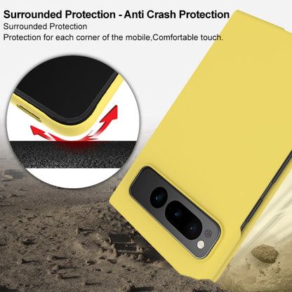 For Google Pixel Fold IMAK JS-2 Series Colorful PC Case(Yellow) - Google Cases by imak | Online Shopping UK | buy2fix