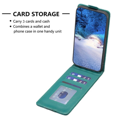 For iPhone 16 Pro Max Diamond Lattice Vertical Flip Leather Phone Case(Green) - iPhone 16 Pro Max Cases by buy2fix | Online Shopping UK | buy2fix