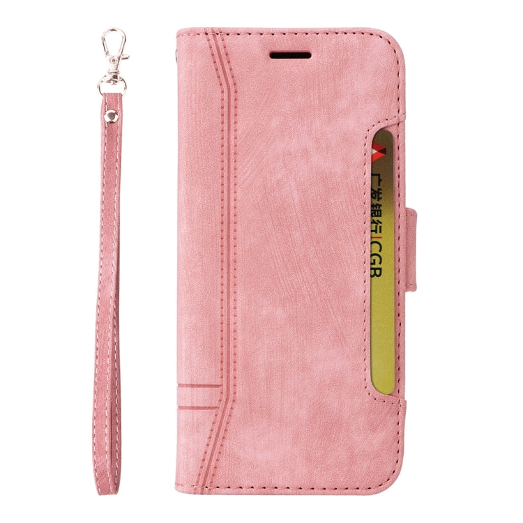 For Xiaomi Redmi K70 / K70 Pro 5G BETOPNICE Dual-side Buckle Leather Phone Case(Pink) - K70 Cases by BETOPNICE | Online Shopping UK | buy2fix