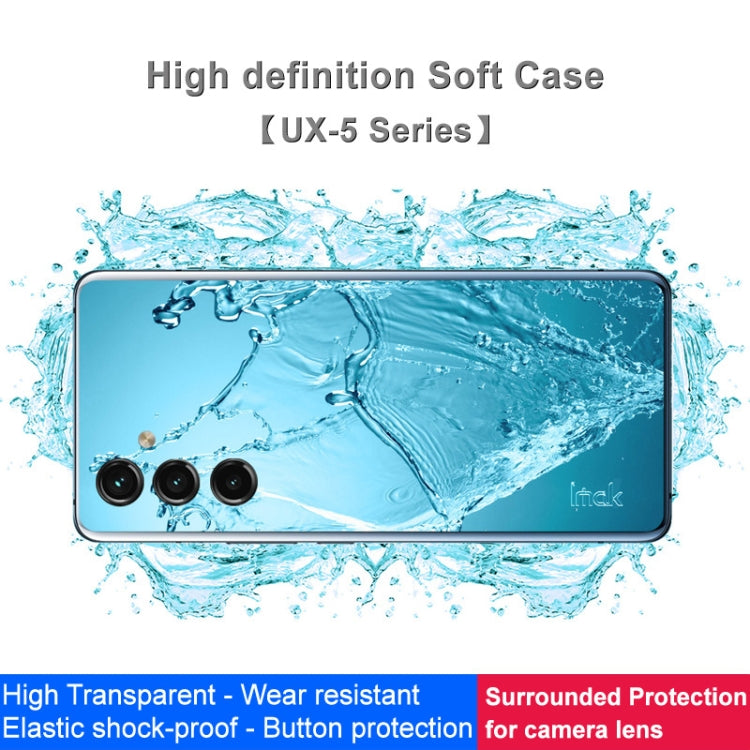 For Samsung Galaxy A25 5G imak UX-5 Series Transparent Shockproof TPU Protective Case(Transparent) - Galaxy Phone Cases by imak | Online Shopping UK | buy2fix