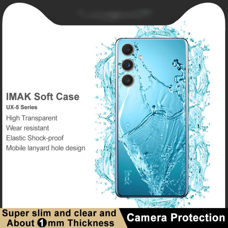 For Samsung Galaxy M55 5G/C55 5G imak UX-5 Series Transparent Shockproof TPU Protective Case(Transparent) - Galaxy Phone Cases by imak | Online Shopping UK | buy2fix