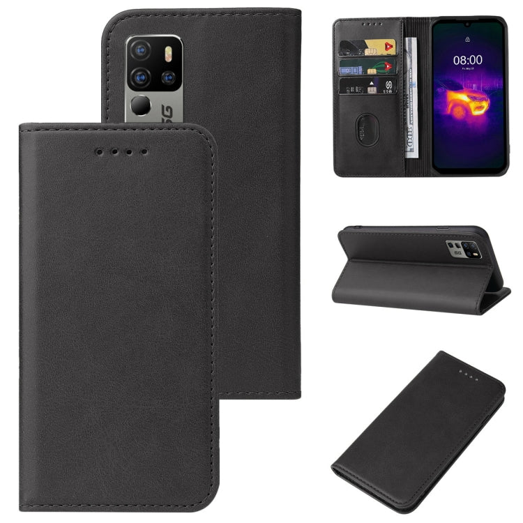 For Ulefone Armor 11T 5G / 11 5G Magnetic Closure Leather Phone Case(Black) - Ulefone Cases by buy2fix | Online Shopping UK | buy2fix