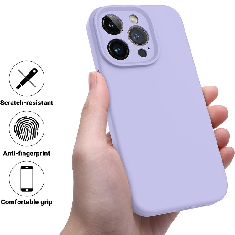 For iPhone 13 Pro LK MagSafe Magnetic Silicone Phone Case(Purple) - iPhone 13 Pro Cases by buy2fix | Online Shopping UK | buy2fix