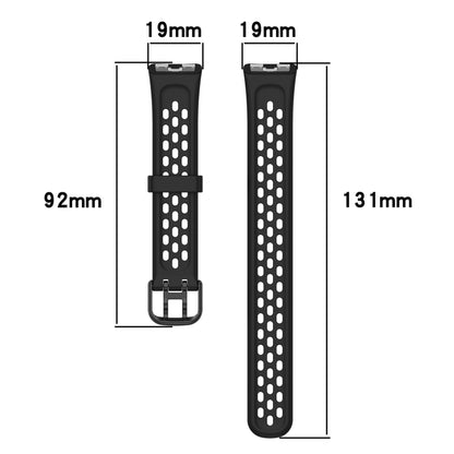 For Huawei Band 8 Solid Color Breathable Silicone Watch Band(White) - Watch Bands by buy2fix | Online Shopping UK | buy2fix