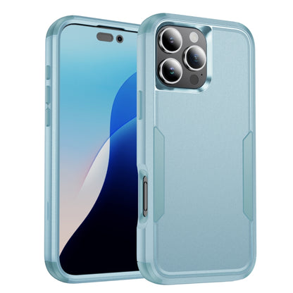 For iPhone 16 Pro Max Commuter Shockproof TPU + PC Phone Case(Grey Green) - iPhone 16 Pro Max Cases by buy2fix | Online Shopping UK | buy2fix