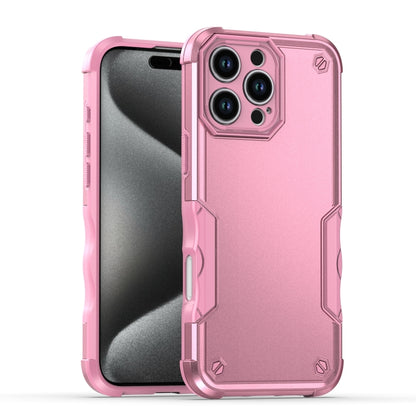 For iPhone 16 Pro Max Non-slip Shockproof Armor Phone Case(Pink) - iPhone 16 Pro Max Cases by buy2fix | Online Shopping UK | buy2fix