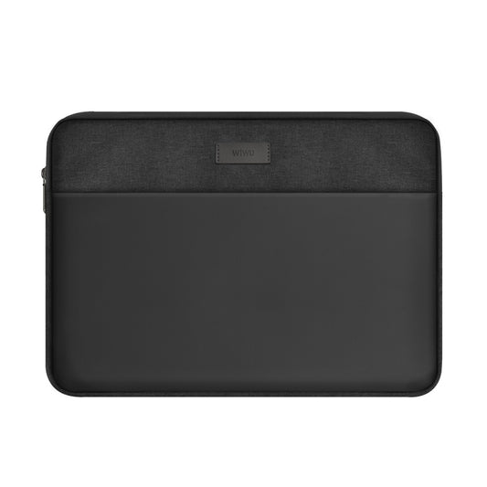 For 14 inch Laptop WIWU Minimalist Ultra-thin Laptop Sleeve(Black) - 14.1 inch by WIWU | Online Shopping UK | buy2fix