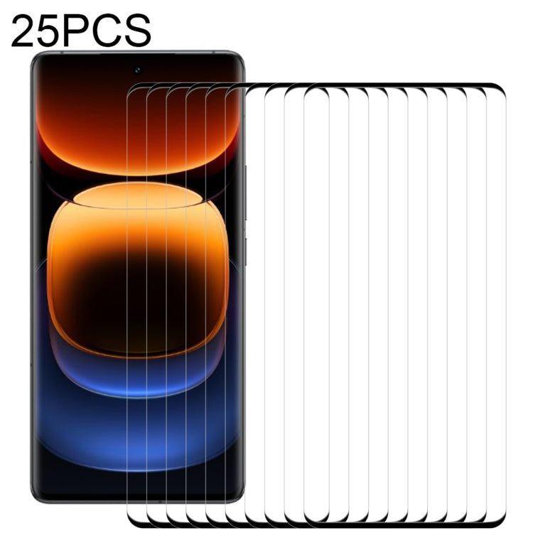 For vivo iQOO 12 Pro 25pcs 3D Curved Edge Full Screen Tempered Glass Film - iQOO 12 Pro Tempered Glass by buy2fix | Online Shopping UK | buy2fix