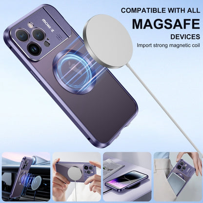 For iPhone 14 Pro Aromatherapy Holder Single-sided MagSafe Magnetic Phone Case(White) - iPhone 14 Pro Cases by buy2fix | Online Shopping UK | buy2fix