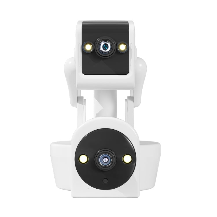 ESCAM PT212 4MP Dual Lens Robot Dog WiFi Camera Supports Cloud Storage/Two-way Audio/Night Vision, Specification:US Plug - Wireless Camera by ESCAM | Online Shopping UK | buy2fix