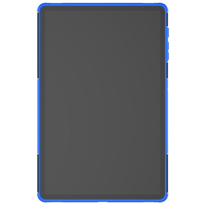 For Samsung Galaxy Tab S9+ Tire Texture TPU + PC Tablet Case(Blue) - Galaxy Tab S9+ Cases by buy2fix | Online Shopping UK | buy2fix