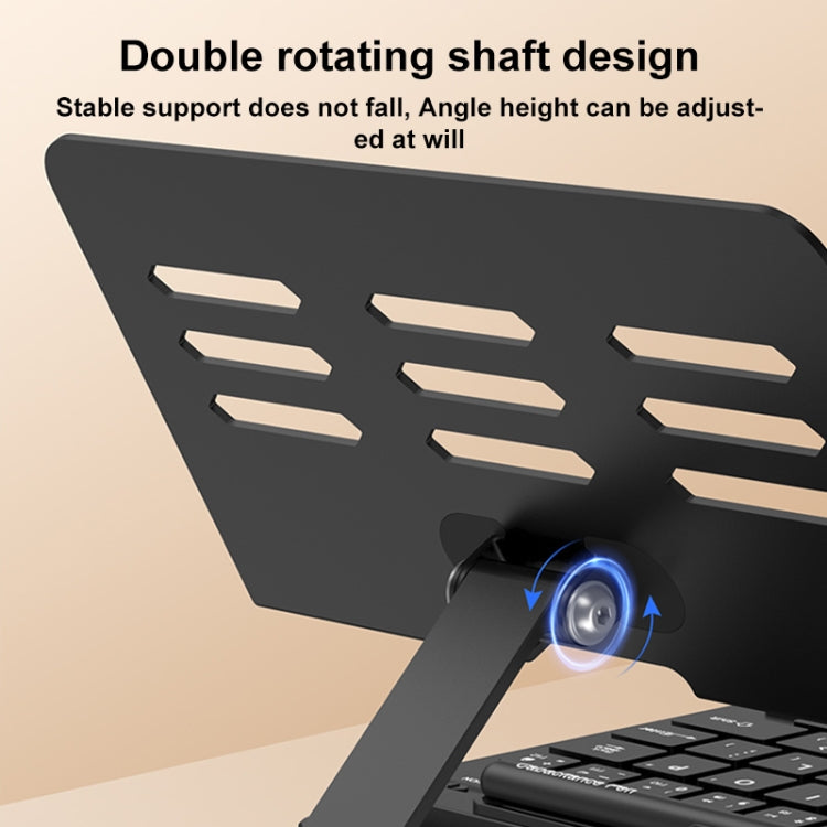For vivo X Fold2 GKK Bluetooth Keyboard + Folding Holder + Capacitive Pen + Bluetooth Mouse(Black) - Others Keyboard by GKK | Online Shopping UK | buy2fix