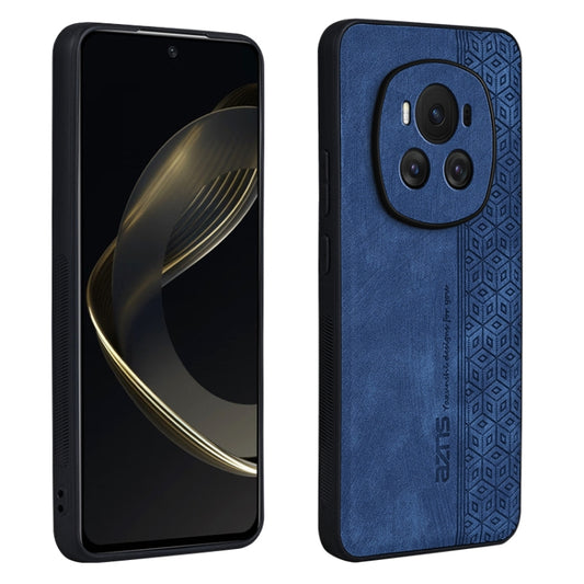 For Honor Magic6 AZNS 3D Embossed Skin Feel Phone Case(Sapphire Blue) - Honor Cases by AZNS | Online Shopping UK | buy2fix