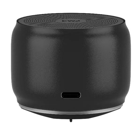 EWA A126 Mini Bluetooth 5.0 Bass Radiator Metal Speaker(Black) - Mini Speaker by EWA | Online Shopping UK | buy2fix