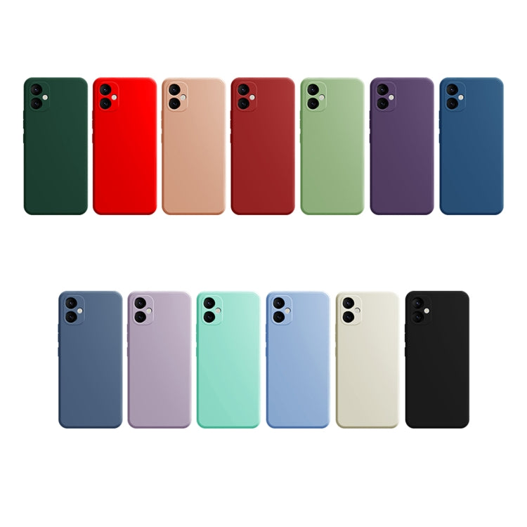 For Samsung Galaxy A05 Imitation Liquid Silicone Phone Case(Matcha Green) - Galaxy Phone Cases by buy2fix | Online Shopping UK | buy2fix