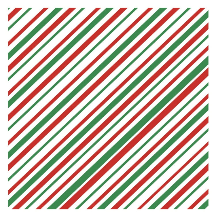 100sheets / Pack Striped Baking Greaseproof Paper Food Placemat Paper, size: 30x30cm(Red Green) - Retail Packaging by buy2fix | Online Shopping UK | buy2fix