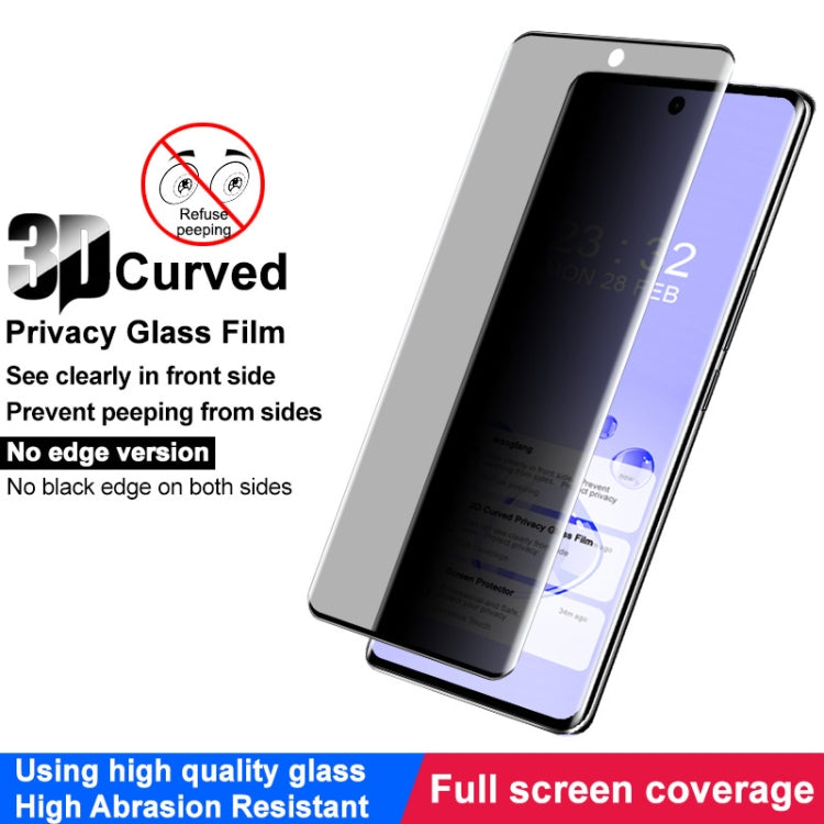 For vivo V30 5G/V30 Pro 5G/S18 5G/S18 Pro 5G imak 3D Curved Privacy Full Screen Tempered Glass Film - vivo Tempered Glass by imak | Online Shopping UK | buy2fix