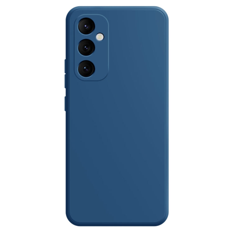 For Samsung Galaxy A35 Imitation Liquid Silicone Phone Case(Blue) - Galaxy Phone Cases by buy2fix | Online Shopping UK | buy2fix