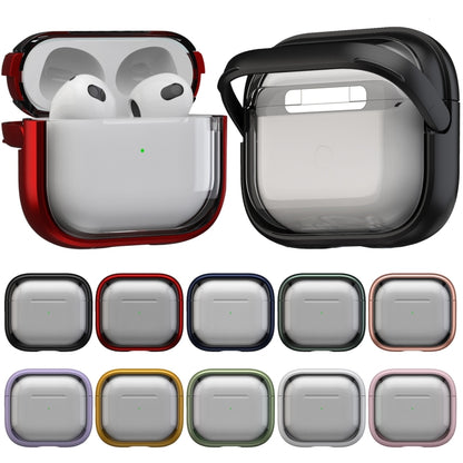 For AirPods 1 / 2 TPU Hybrid PC Case with Holder(Tansparent) - For AirPods 1/2 by buy2fix | Online Shopping UK | buy2fix