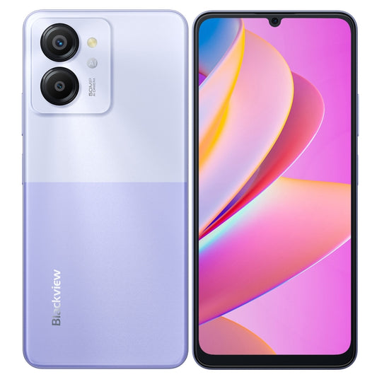 Blackview COLOR 8, 8GB+128GB, Fingerprint & Face Identification, 6.75 inch Android 13 Unisoc T616 Octa Core up to 2.2GHz, Network: 4G, OTG(Wisteria Purple) - Blackview by Blackview | Online Shopping UK | buy2fix