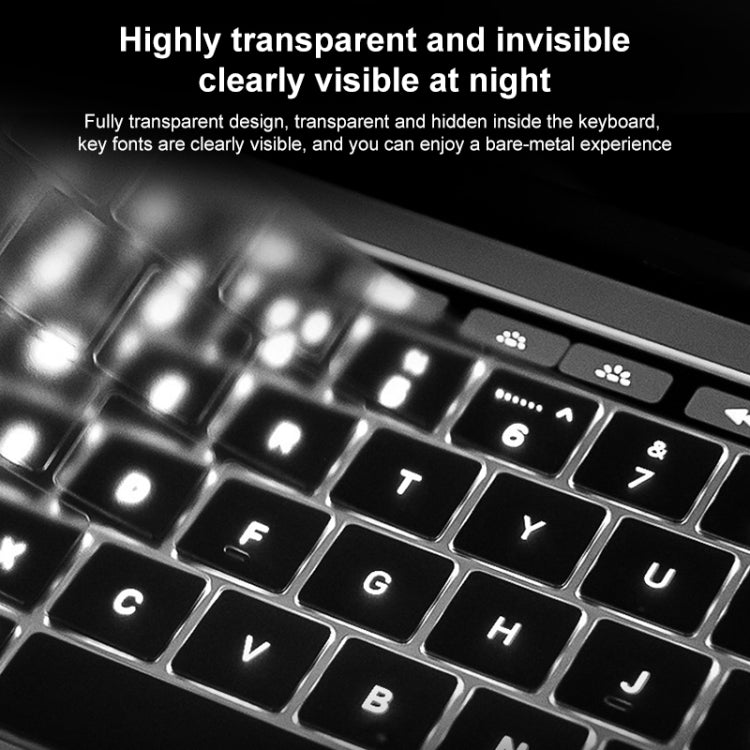 For MacBook Air 13.3 inch 2020 ZGA Contact Invisible TPU Keyboard Protective Film - Keyboard Protector by ZGA | Online Shopping UK | buy2fix