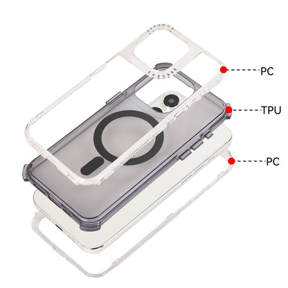 For iPhone 15 Pro Max Dreamland MagSafe Magnetic 3 in 1 TPU + PC Phone Case(Transparent) - iPhone 15 Pro Max Cases by buy2fix | Online Shopping UK | buy2fix
