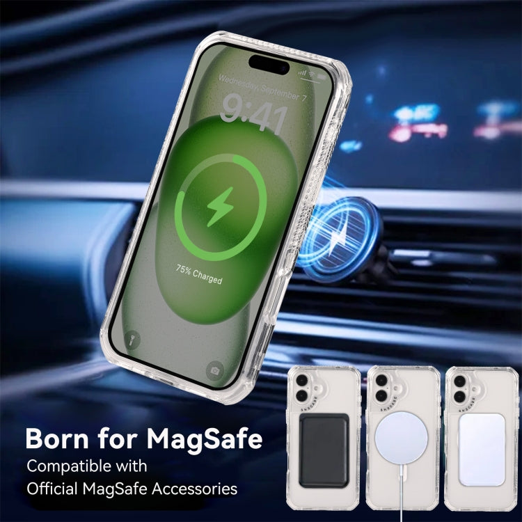 For iPhone 16 Plus Dreamland MagSafe Magnetic 3 in 1 TPU + PC Phone Case(Transparent) - iPhone 16 Plus Cases by buy2fix | Online Shopping UK | buy2fix