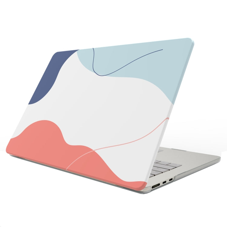 For MacBook Air 13.6 M2 A2681 / M3 A3113 UV Printed Pattern Laptop Frosted Protective Case(DDC-338) - MacBook Air Cases by buy2fix | Online Shopping UK | buy2fix