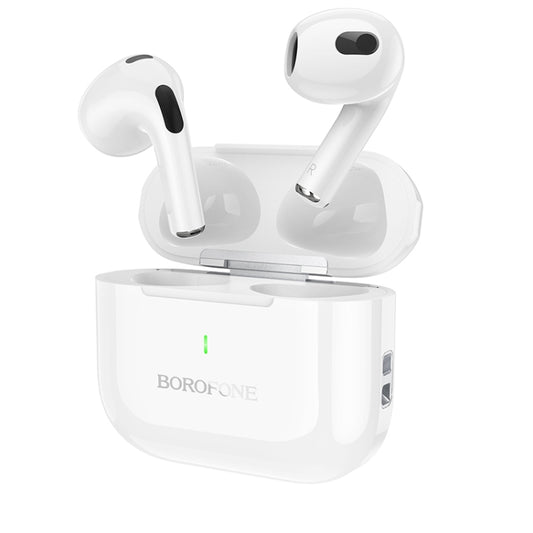BOROFONE BW58 True Wireless Bluetooth Earphone(White) - Bluetooth Earphone by Borofone | Online Shopping UK | buy2fix