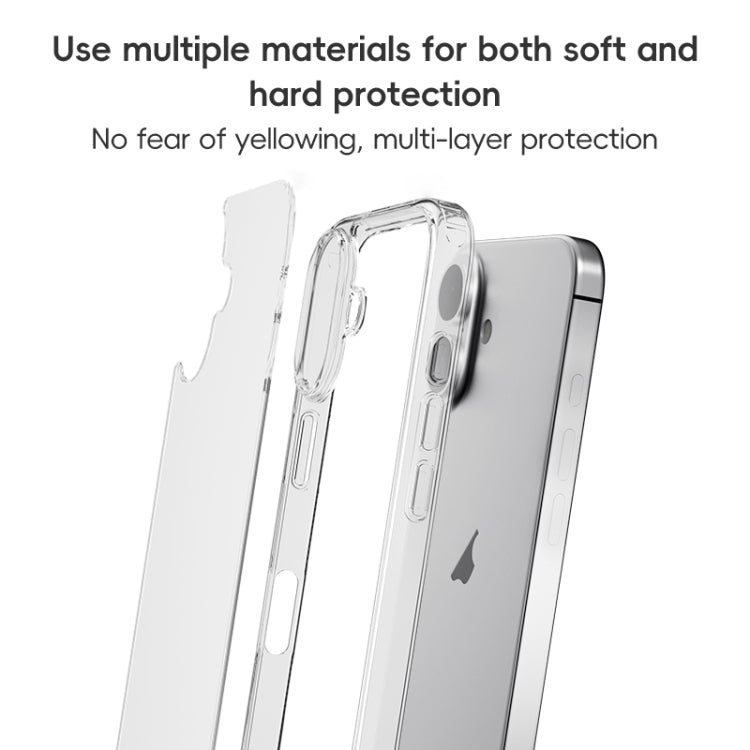 For iPhone 16 Pro Max ZGA Magsafe Clear PC Hybrid TPU Phone Case(Transparent) - iPhone 16 Pro Max Cases by ZGA | Online Shopping UK | buy2fix