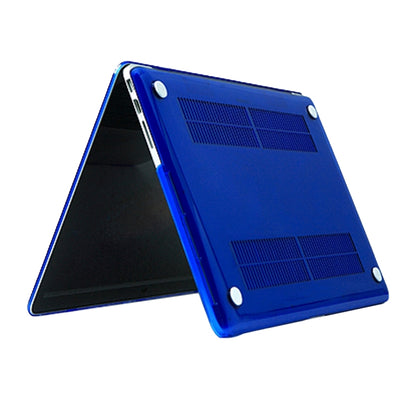 For MacBook Air 13.3 inch A2179 (2020) Laptop Crystal PC Protective Case(Dark Blue) - MacBook Air Cases by buy2fix | Online Shopping UK | buy2fix