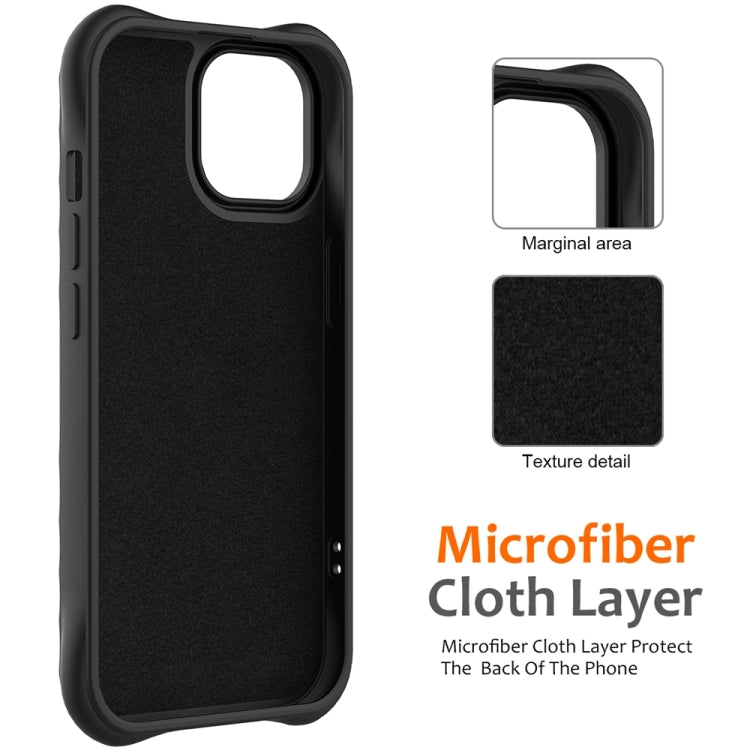 For iPhone 12 mini Wave Texture MagSafe Magnetic Liquid Silicone Phone Case(Black) - iPhone 12 mini Cases by buy2fix | Online Shopping UK | buy2fix