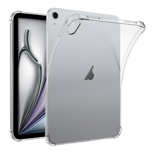 For iPad Air 11 2024 Highly Transparent TPU Full Thicken Corners Shockproof Protective Case(Transparent) - iPad Air 11 2024 Cases by buy2fix | Online Shopping UK | buy2fix