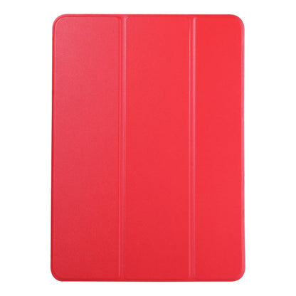 For iPad Air 11 2024 Double-sided Clip Non-buckle Magnetic PU Smart Tablet Case(Red) - iPad Air 11 2024 Cases by buy2fix | Online Shopping UK | buy2fix