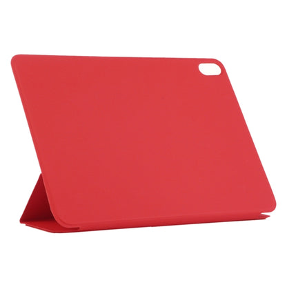 For iPad Air 11 2024 Double-sided Clip Non-buckle Magnetic PU Smart Tablet Case(Red) - iPad Air 11 2024 Cases by buy2fix | Online Shopping UK | buy2fix