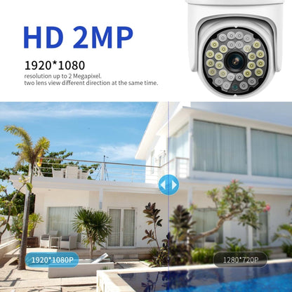 ESCAM PT305 2MP HD Motion Detection WiFi Intelligent Dual-light Source Camera(US Plug) - Dome Camera by ESCAM | Online Shopping UK | buy2fix