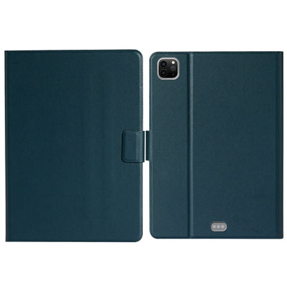 For iPad Pro 11 2024 Pure Color Smart Leather Tablet Case(Deep Green) - iPad Pro 11 2024 Cases by buy2fix | Online Shopping UK | buy2fix