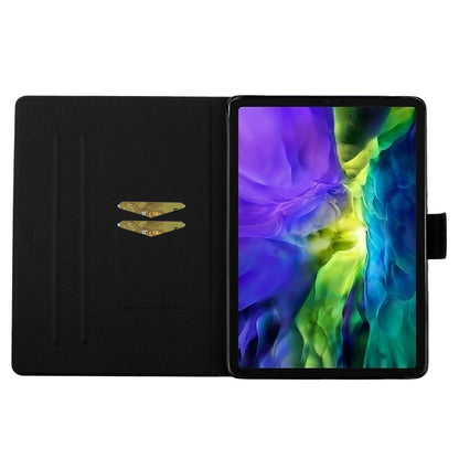 For iPad Pro 11 2024 Voltage Coloured Drawing Smart Leather Tablet Case(Lovers) - iPad Pro 11 2024 Cases by buy2fix | Online Shopping UK | buy2fix