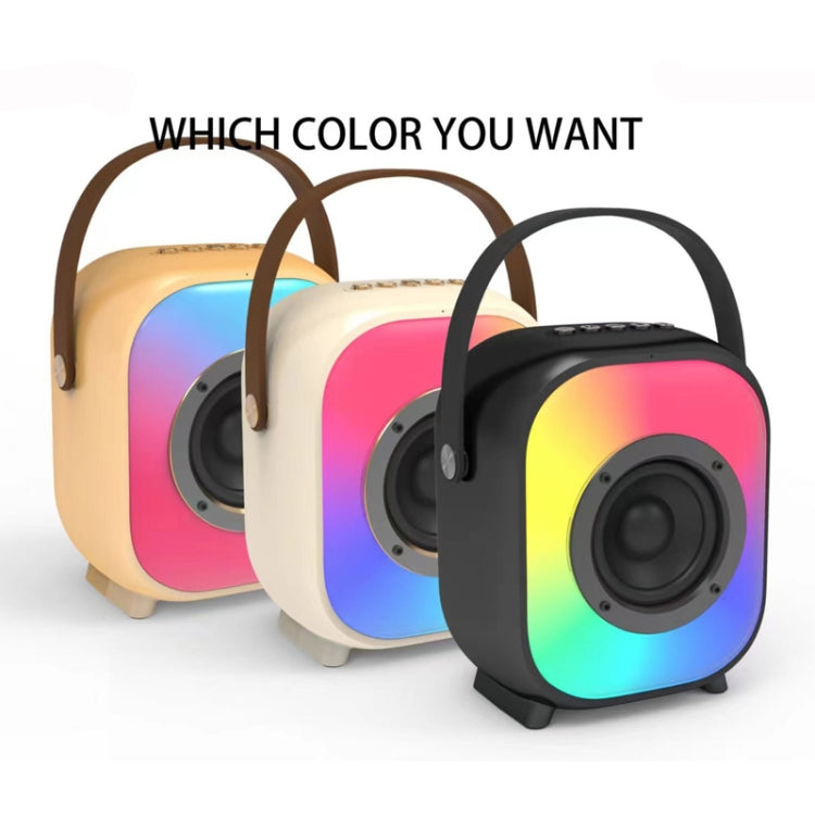 NR168D 10W Portable Outdoor Colorful Bluetooth Speaker Subwoofer(Black) - Desktop Speaker by buy2fix | Online Shopping UK | buy2fix