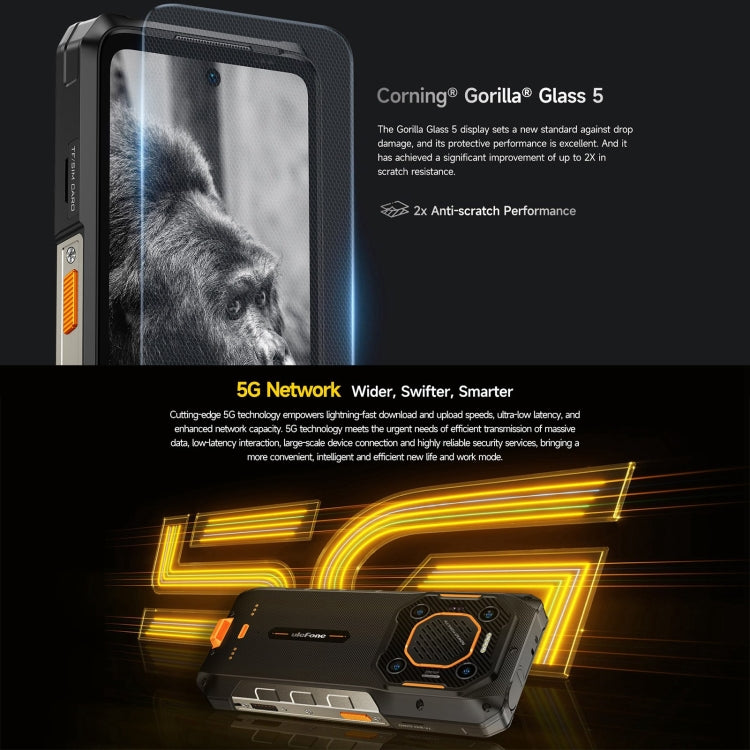 Ulefone Armor 26 Ultra Rugged Phone, 12GB+512GB, 6.78 inch Android 13 MediaTek Dimensity 8020 Octa Core, Network: 5G, NFC(Black) - Ulefone by Ulefone | Online Shopping UK | buy2fix