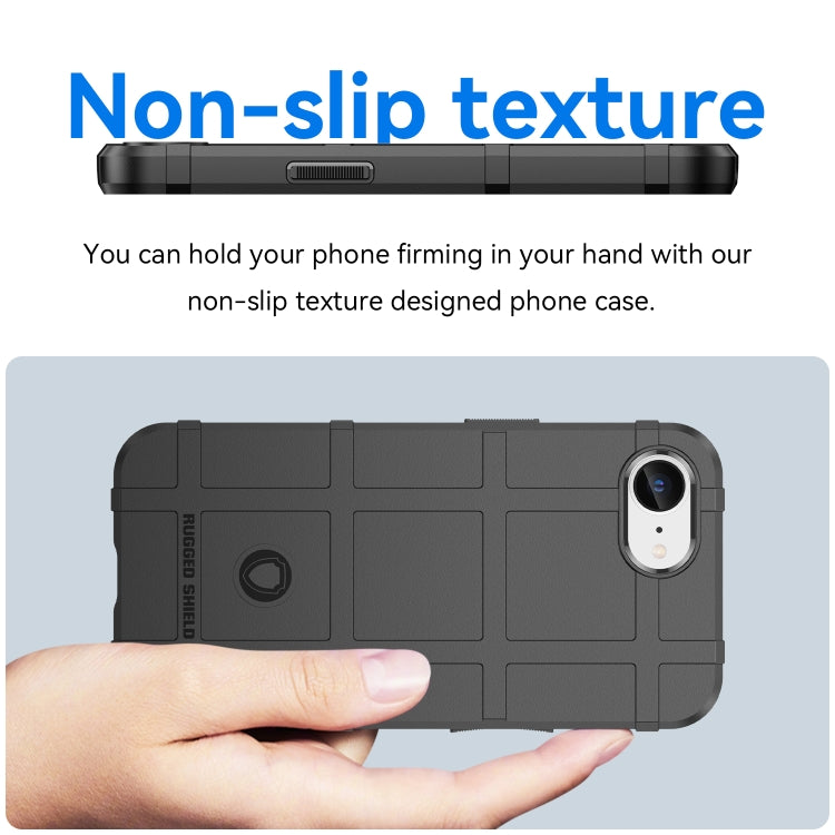 For iPhone SE 2024 Full Coverage Shockproof TPU Phone Case(Black) - More iPhone Cases by buy2fix | Online Shopping UK | buy2fix