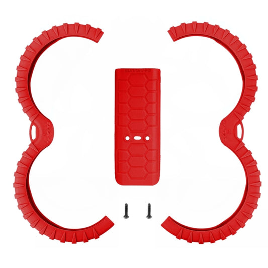 For DJI Avata 2 Sunnylife Drone Anti-Collision Protective Cover Combo Case Kit(Red) -  by Sunnylife | Online Shopping UK | buy2fix