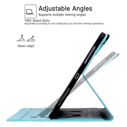 For iPad Air 11 2024 / Air 5 / Air 4 Cat Buckle Leather Smart Tablet Case(Sky Blue) - iPad Air 11 2024 Cases by buy2fix | Online Shopping UK | buy2fix