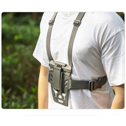 For DJI RC Pro Sunnylife Remote Control Waist Support Bracket Chest Strap(Grey) - Holder Series by Sunnylife | Online Shopping UK | buy2fix