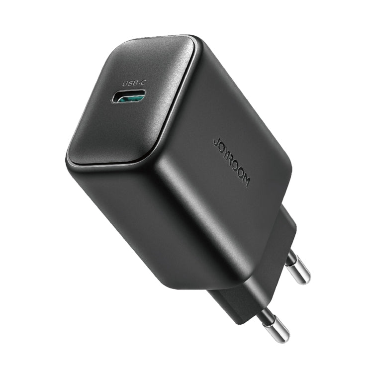 JOYROOM JR-TCF23 25W USB-C / Type-C Port Fast Charger, Plug:EU Plug(Black) - USB Charger by JOYROOM | Online Shopping UK | buy2fix